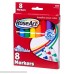 RoseArt Classic Washable Broadline Markers 8-Count Packaging May Vary DDT57 8-Count
